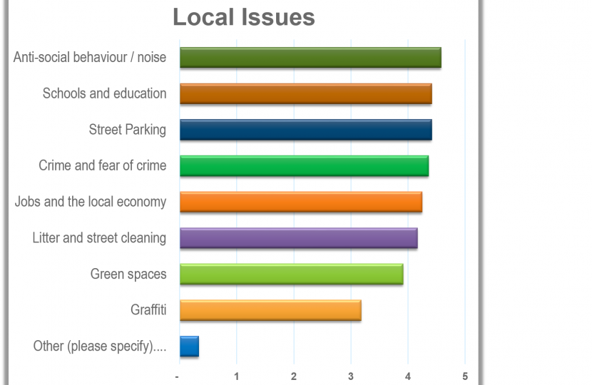 Results on local issues
