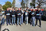 Your Kinson Conservative team out with Conor Burns MP and local supporters
